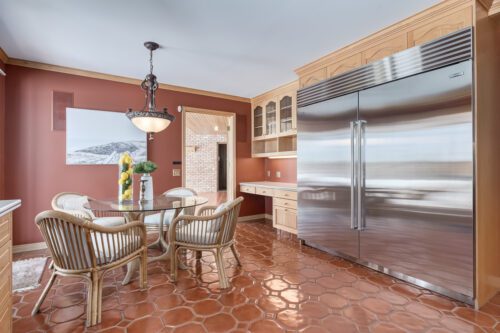 Top of the line appliances in this rural rocky view county home