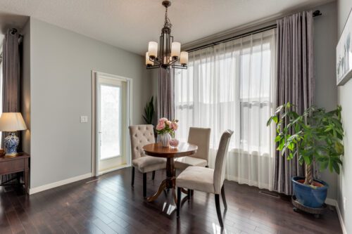 informal dining area